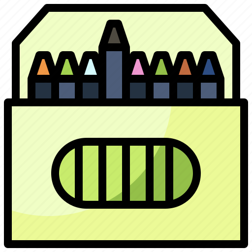 Crayons, draw, education, pen, write icon - Download on Iconfinder