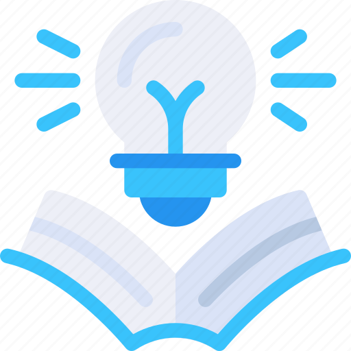 Knowledge, open, book, idea, study, light, bulb icon - Download on Iconfinder