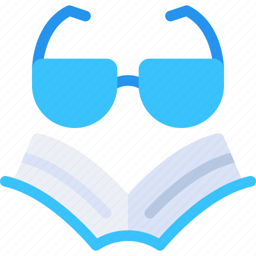 Open, book, eyeglasses, reading, study, learning icon - Download on Iconfinder
