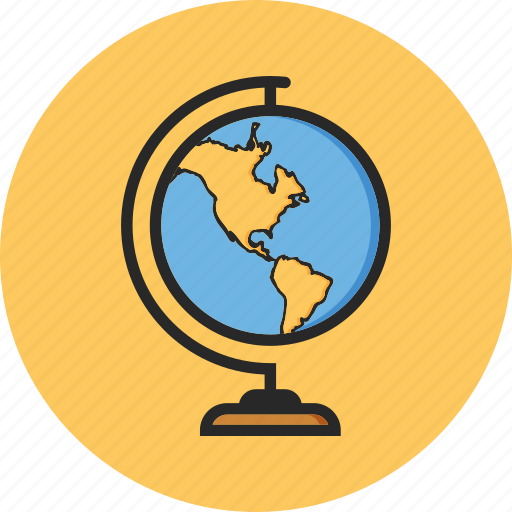 Back to school, geography, globe, study icon - Download on Iconfinder