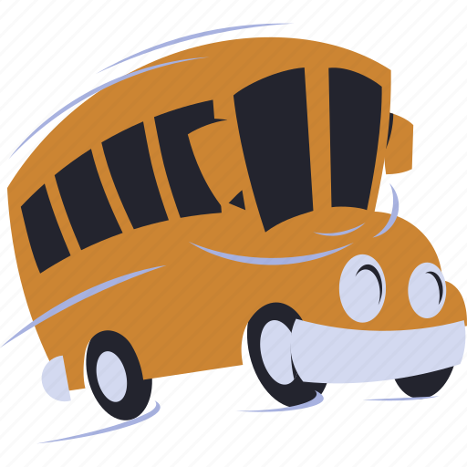 School, bus, education, learning, study, transportation, vehicle sticker - Download on Iconfinder