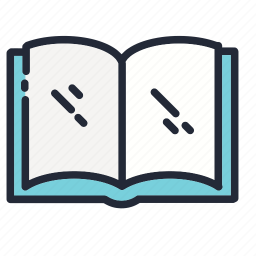 Book, education, educational, notebook, open, school, supplies icon - Download on Iconfinder
