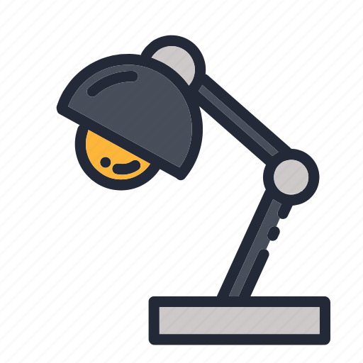 Education, educational, lamp, light, night, school, study icon - Download on Iconfinder