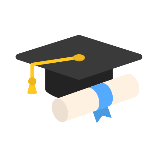 Graduation, education, school, learning, book, student, knowledge icon ...