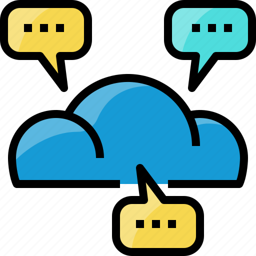 Bubble, chat, cloud, communication, covid19, message icon - Download on Iconfinder