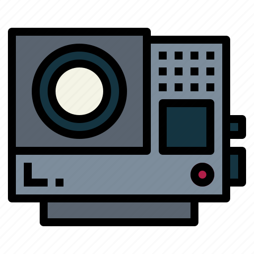 Camcorder, camera, electronics, gopro, video icon - Download on Iconfinder