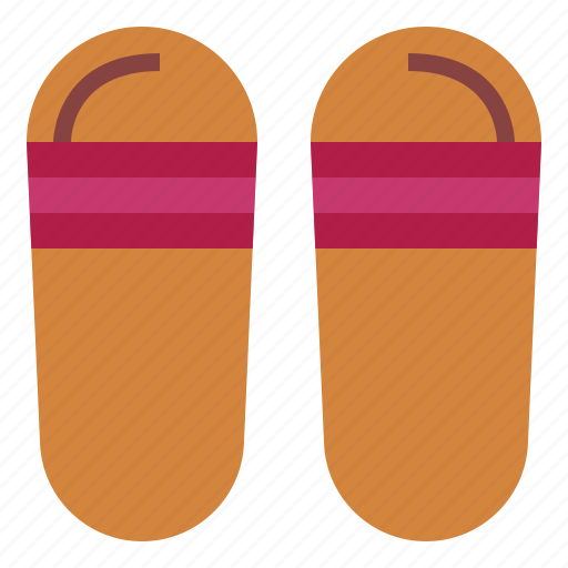 Flip, flops, footwear, sandals, summertime icon - Download on Iconfinder