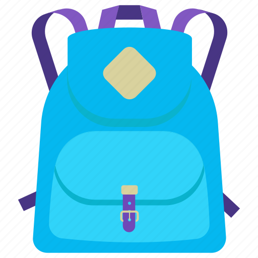 Backpack, bag, baggage, sackpack, travel bag icon - Download on Iconfinder