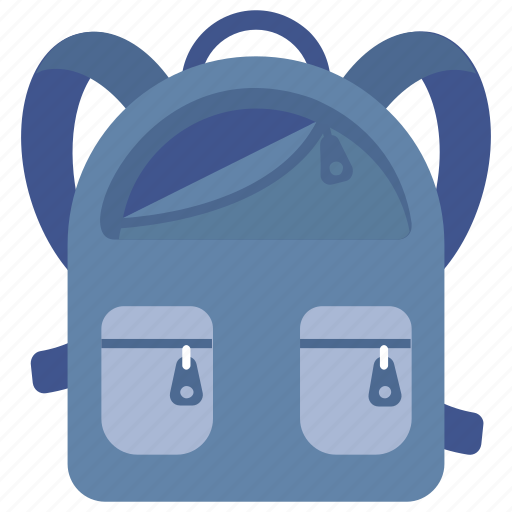 Back to school, bag, book bag, haversack, school bag icon - Download on Iconfinder