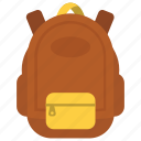 backpack, hiking, rucksack, school bag, travelling bag 