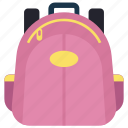 backpack, bag, luggage, sackpack, school bag
