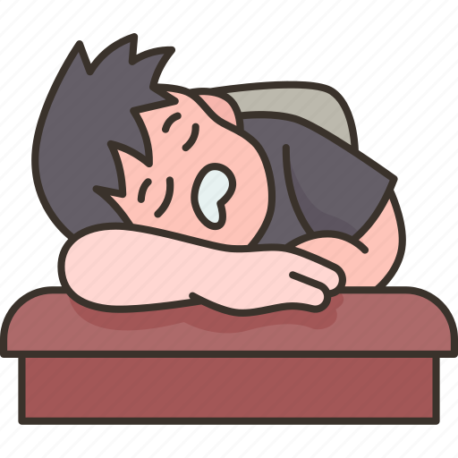 Sleeping, student, tired, nap, class icon - Download on Iconfinder