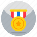 star badge, award, reward, achievement, emblem, ranking badge