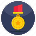 star badge, award, military badge, reward, achievement, military medal