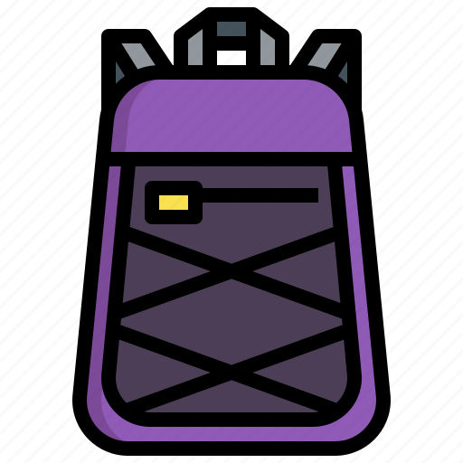 Travel, backpack, camping, bag, luggage, transport icon - Download on Iconfinder