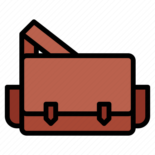 Leather, briefcase, bag, backpack, fashion, accessory, clothing icon - Download on Iconfinder