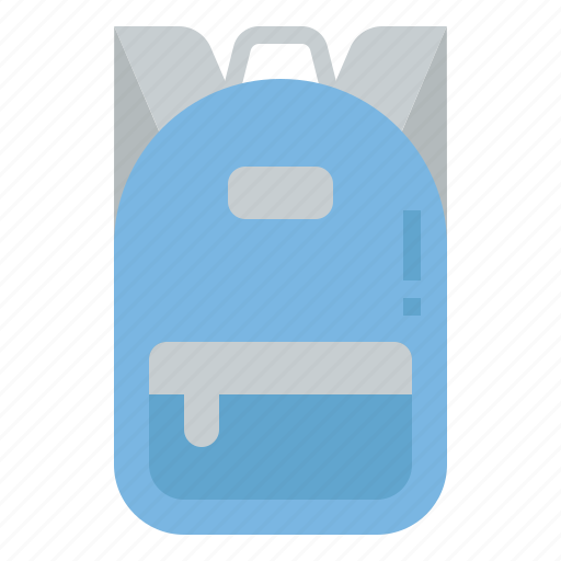 School, education, bag, backpack, fashion, accessory, clothing icon - Download on Iconfinder