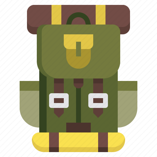 Military, backpack, army, soldier, hiking, luggage icon - Download on Iconfinder