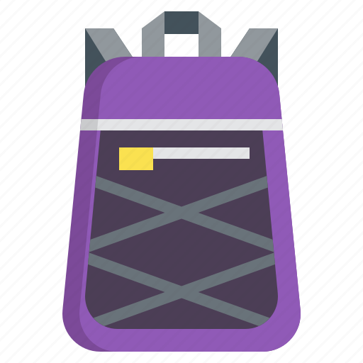 Travel, backpack, camping, bag, luggage, transport icon - Download on Iconfinder
