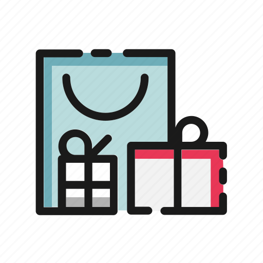 Bag, gift, package, box, present, shop, store icon - Download on Iconfinder
