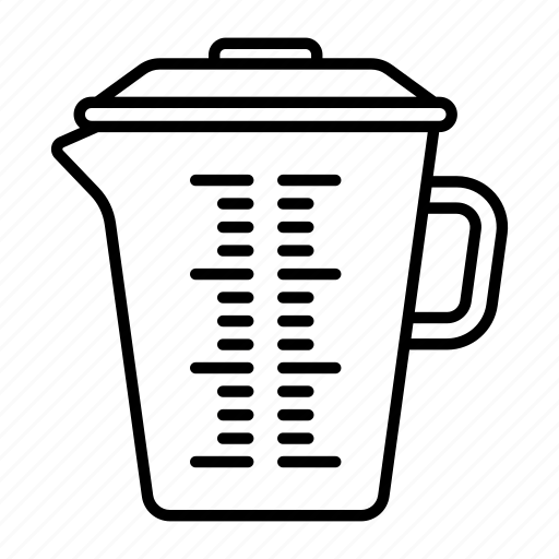 Measurement jug, measuring cup, cup, jar, container icon - Download on Iconfinder