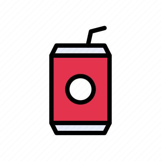 Beverage, can, drink, juice, straw icon - Download on Iconfinder