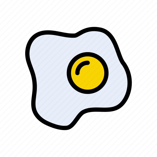 Breakfast, egg, meal, omelette, yolk icon - Download on Iconfinder