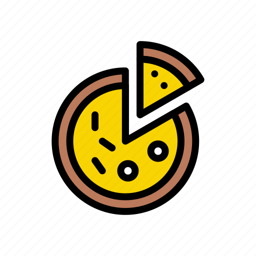 Eat, fastfood, meal, pizza, slice icon - Download on Iconfinder