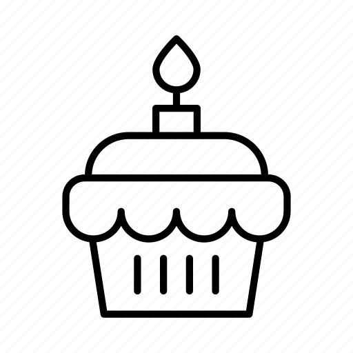 Bakery, food, dessert, patisserie, cafe, cupcake, birthday icon - Download on Iconfinder