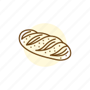 loaf, bread