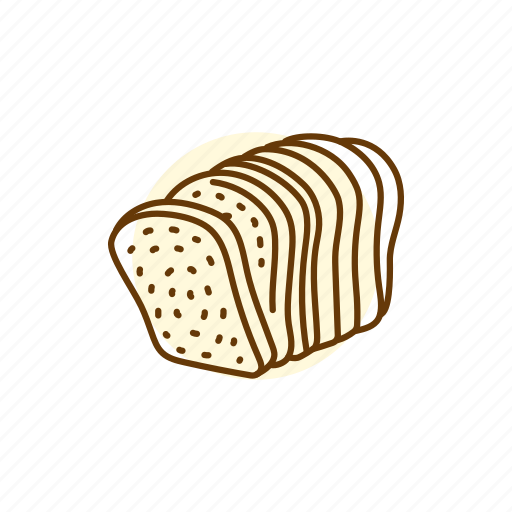 Sliced, grain, bread icon - Download on Iconfinder