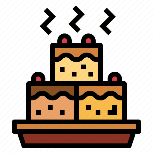 Bakery, brownie, dessert, food icon - Download on Iconfinder