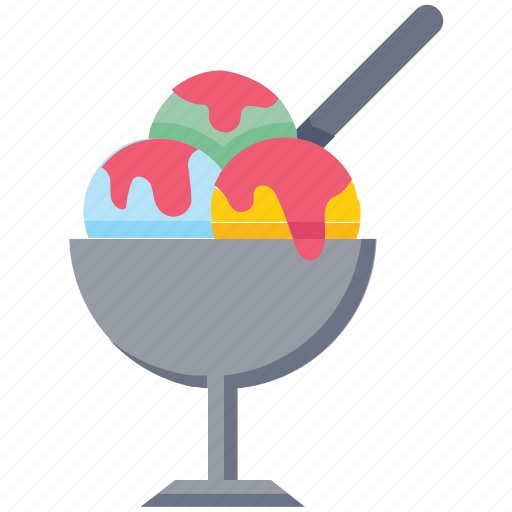 Bakery, bowl, cream, dessert, ice cream icon - Download on Iconfinder