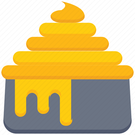 Bakery, bowl, cream, custard, dessert, food, sweet icon - Download on Iconfinder