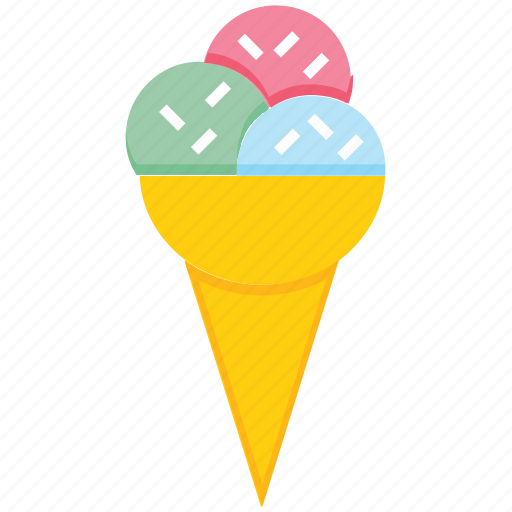 Bakery, cone, cream, dessert, eating, ice cream, sweets icon - Download on Iconfinder