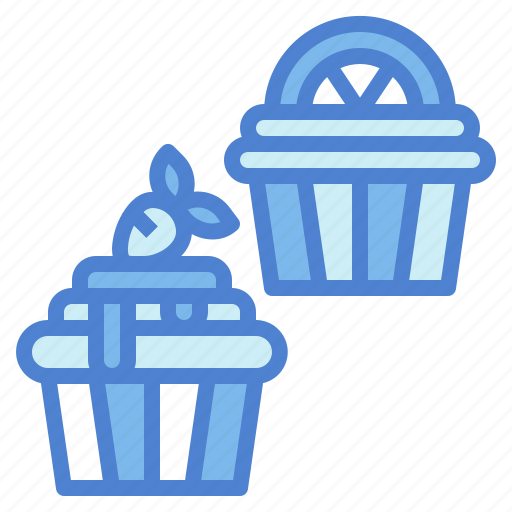 Cupcake, dessert, muffin, sugar icon - Download on Iconfinder