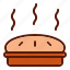 bakery, bread, cake, food, pastry, pie, sweet 