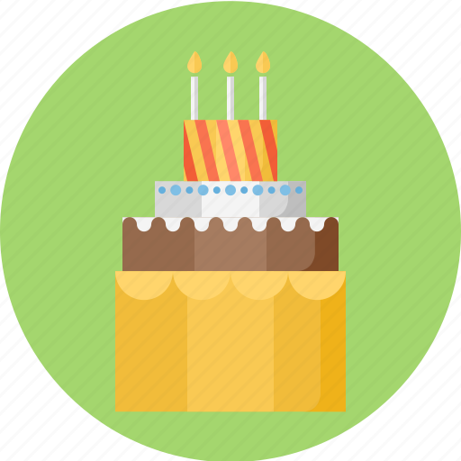 Birthday, birthday cake, cake, pie icon - Download on Iconfinder