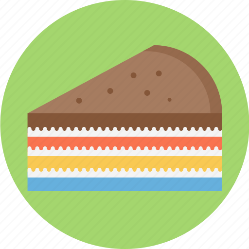 Layer cake, layered, layered pie, pie icon - Download on Iconfinder