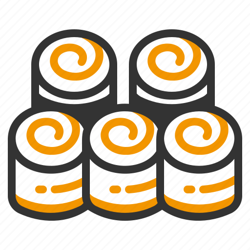 Cinnamon, roll, bread, pastry, food, vegetable, restaurant icon - Download on Iconfinder