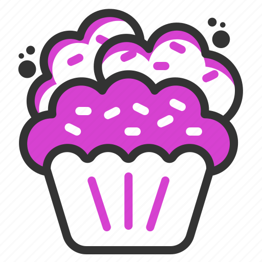 Cupcake, cake, sponge, food, bakery, cooking icon - Download on Iconfinder