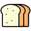 bakery, bread, food, wheat, toast 