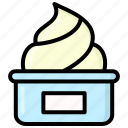 bakery, cream, creamy, sweet, dessert, ice, vanilla