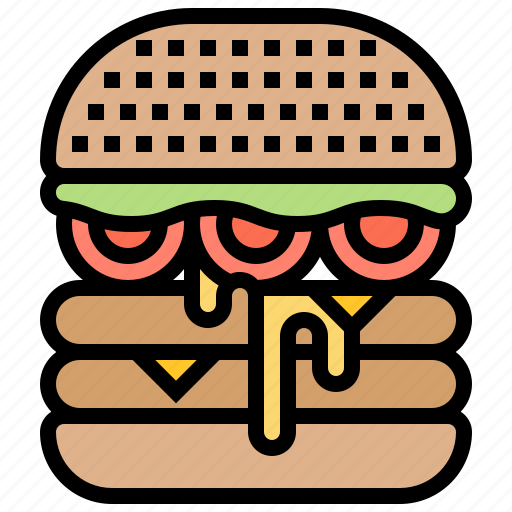 Beef, burger, cheese, fastfood, tasty icon - Download on Iconfinder