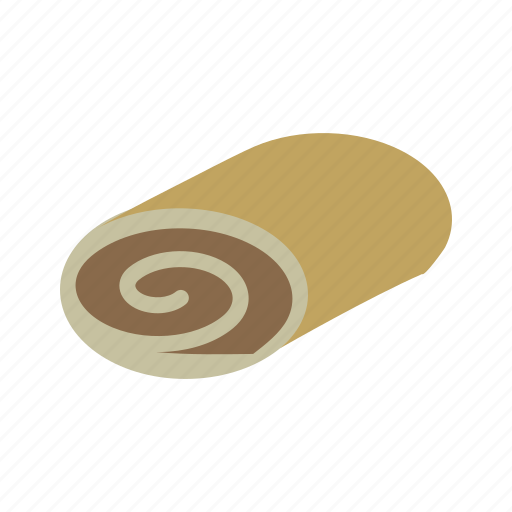 Cake, chocolate, dessert, food, roll, sweet, swiss icon - Download on Iconfinder