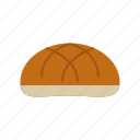 bread, bun, food, hamburger, round, tasty, yeast