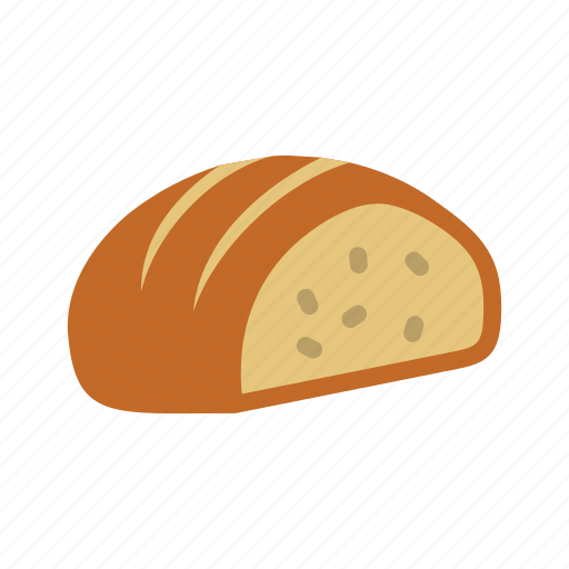 Bread, flour, loaf, meal, slice, sliced, wheat icon - Download on Iconfinder