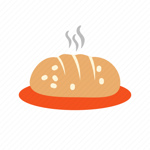 Bread, food, grilled, hot, ketchup, mustard, sausage icon - Download on Iconfinder