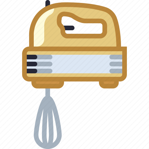 Appliance, baking, hand mixer, kitchen, mixer, mixing icon - Download on Iconfinder