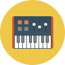 Midi, controler, music, piano, keyboards icon - Free download